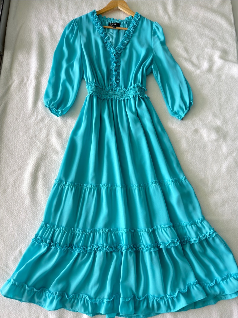 Nicole Miller maxi dress, new